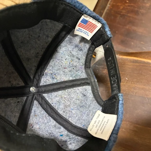 Vintage Carhartt Snapback Hat Aztec Southwestern Print Outdoor Rare Made In USA - Picture 7 of 9